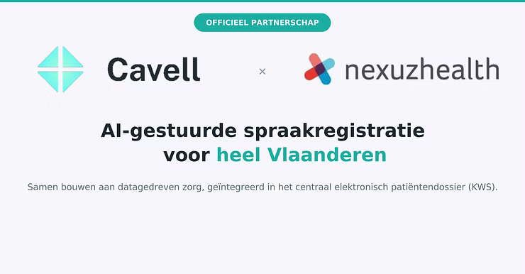 Nexuzhealth en Cavell bundelen de krachten. Minder administratie, meer patiëntcontact